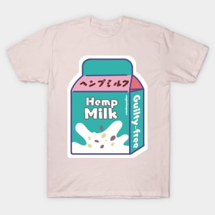 Hemp Milk Dairy Free Vegan Milk T-Shirt